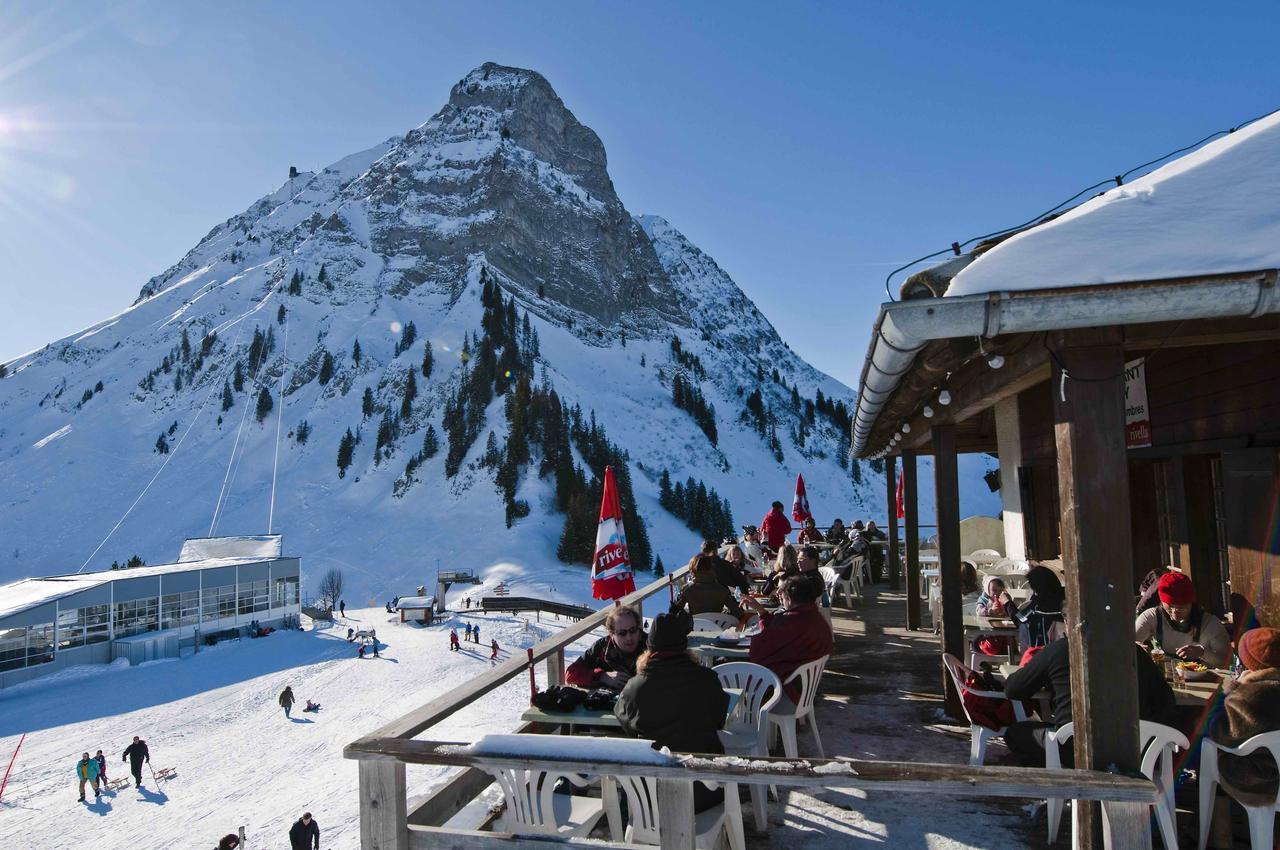 Refuge De Plan-Francey Hotell Moleson Eksteriør bilde