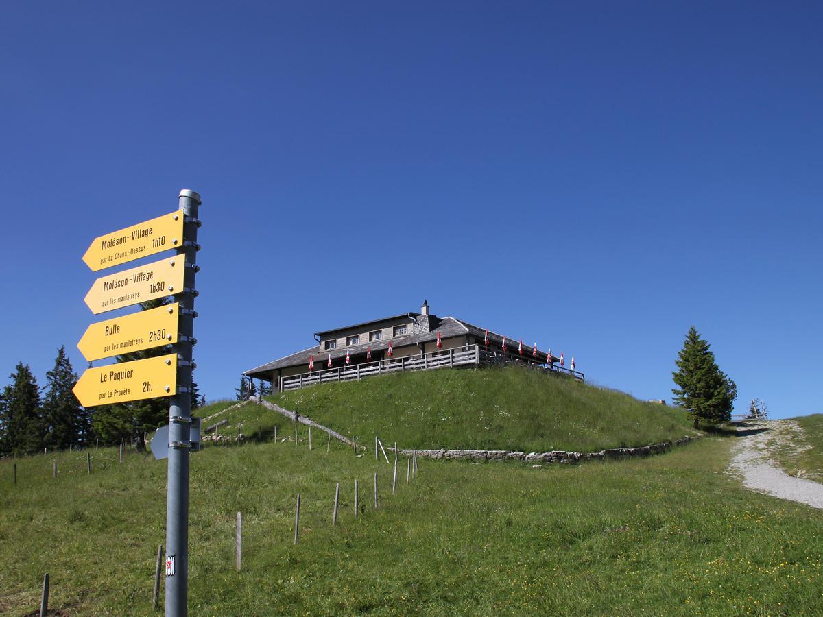 Refuge De Plan-Francey Hotell Moleson Eksteriør bilde